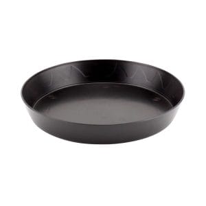 Gro Pro Heavy Black Saucer - 8 Inch
