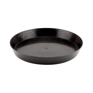 Gro Pro Heavy Black Saucer - 10 Inch