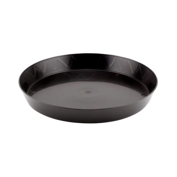 Gro Pro Heavy Black Saucer - 10 Inch