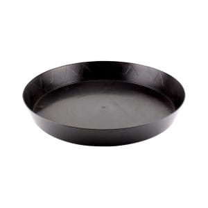 Gro Pro Heavy Black Saucer - 14 Inch