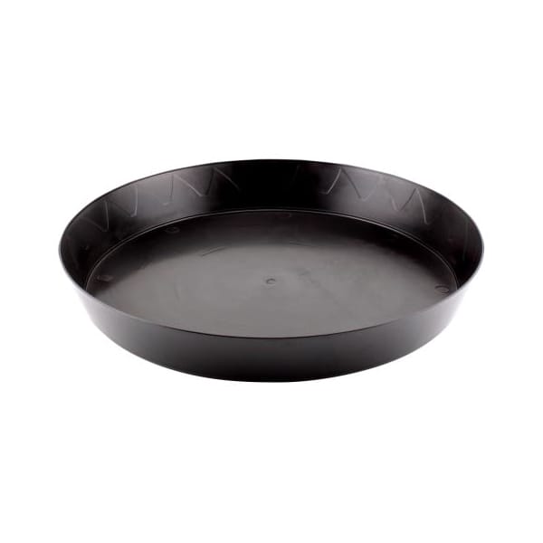 Gro Pro Heavy Black Saucer - 14 Inch