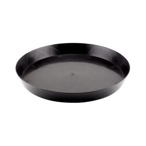 Gro Pro Heavy Black Saucer - 16 Inch