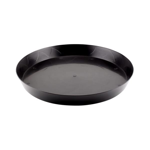 Gro Pro Heavy Black Saucer - 16 Inch